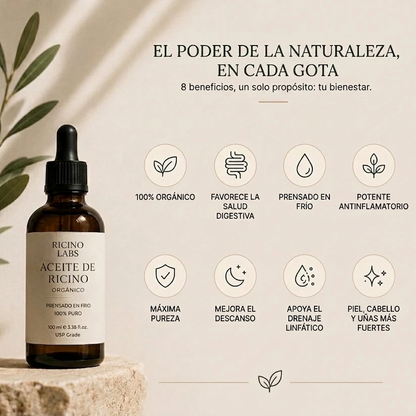 Pack Completo de Aceite de Ricino