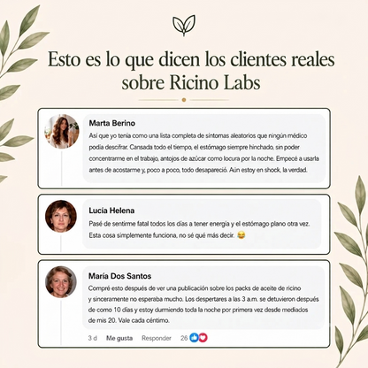 Pack Completo de Aceite de Ricino