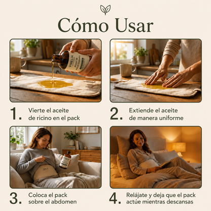 Pack Completo de Aceite de Ricino